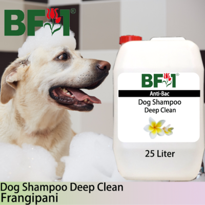 Dog Shampoo Deep Clean (DSDC-Dog) - Frangipani - 25L ⭐⭐⭐⭐⭐