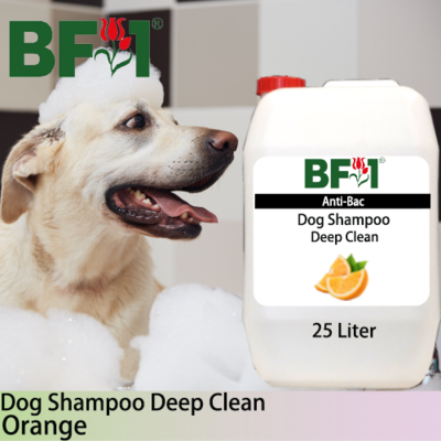 Dog Shampoo Deep Clean (DSDC-Dog) - Orange - 25L ⭐⭐⭐⭐⭐