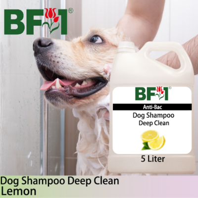 Dog Shampoo Deep Clean (DSDC-Dog) - Lemon - 5L ⭐⭐⭐⭐⭐