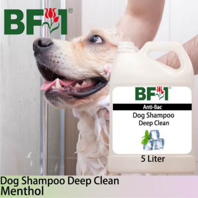 Dog Shampoo Deep Clean (DSDC-Dog) - Menthol - 5L ⭐⭐⭐⭐⭐