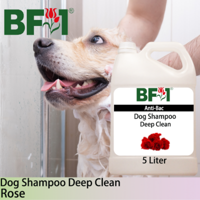 Dog Shampoo Deep Clean (DSDC-Dog) - Rose - 5L ⭐⭐⭐⭐⭐