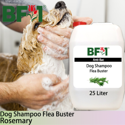 Dog Shampoo Flea Buster (DSO-Dog) - Rosemary - 25L ⭐⭐⭐⭐⭐