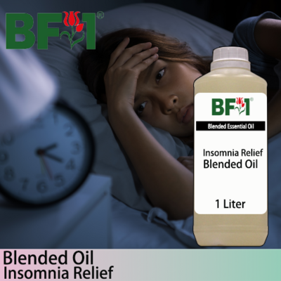 Blended Essential Oil (BO) - Insomnia Relief Essential Oil - 1L