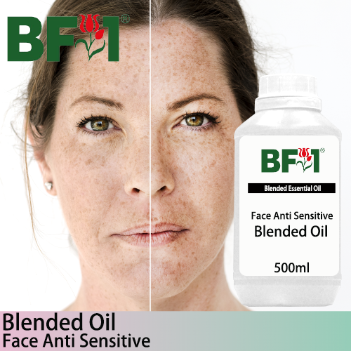 Blended Essential Oil (BO) - Face Anti Sensitive Essential Oil - 500ml