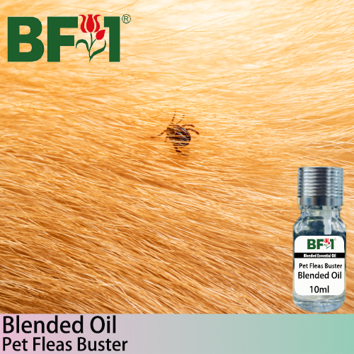 Blended Essential Oil (BO) - Pet Fleas Buster Essential Oil - 10ml