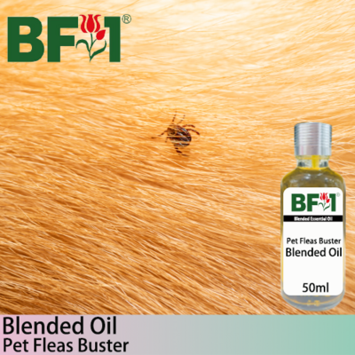Blended Essential Oil (BO) - Pet Fleas Buster Essential Oil - 50ml