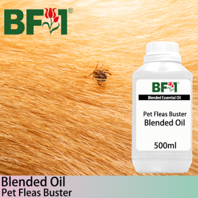 Blended Essential Oil (BO) - Pet Fleas Buster Essential Oil - 500ml