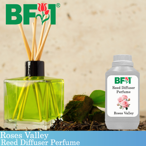 Reed Diffuser Perfume - Nature - Roses Valley - 500ml