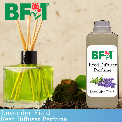 Reed Diffuser Perfume - Nature - Lavender Field - 1L