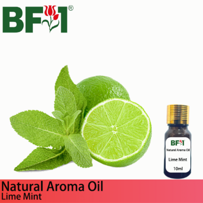 Natural Aroma Oil (AO) - Mint - Lime Mint Aroma Oil - 10ml