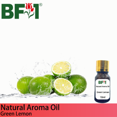 Natural Aroma Oil (AO) - Lemon - Green Lemon Aroma Oil - 10ml