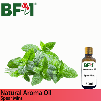 Natural Aroma Oil (AO) - Mint - Spear Mint Aroma Oil  - 50ml