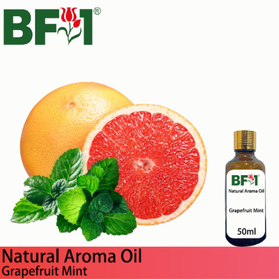 Natural Aroma Oil (AO) - Mint - Grapefruit Mint ( Mentha Piperita ) Aroma Oil  - 50ml