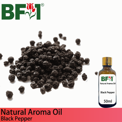 Natural Aroma Oil (AO) - Pepper - Black Pepper Aroma Oil - 50ml