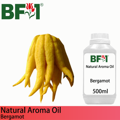 Natural Aroma Oil (AO) - Bergamot Aroma Oil  - 500ml
