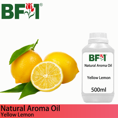 Natural Aroma Oil (AO) - Lemon - Yellow Lemon Aroma Oil