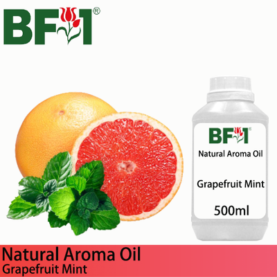 Natural Aroma Oil (AO) - Mint - Grapefruit Mint ( Mentha Piperita ) Aroma Oil  - 500ml