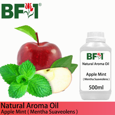 Natural Aroma Oil (AO) - Mint - Apple Mint ( Mentha Suaveolens ) Aroma Oil  - 500ml