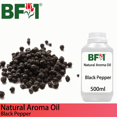Natural Aroma Oil (AO) - Pepper - Black Pepper Aroma Oil - 500ml