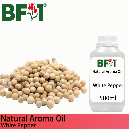 Natural Aroma Oil (AO) - Pepper - White Pepper Aroma Oil  - 500ml