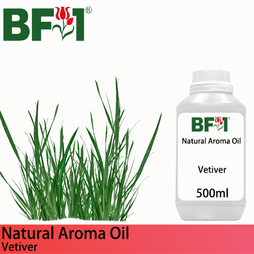 Natural Aroma Oil (AO) - Vetiver Aroma Oil  - 500ml