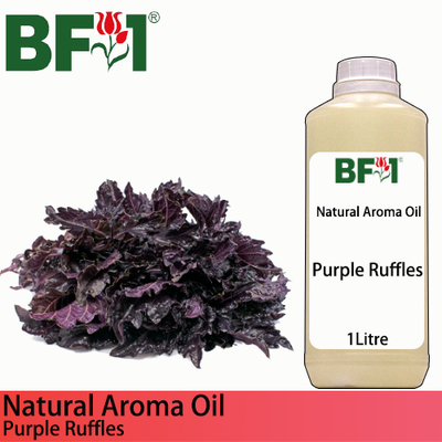Natural Aroma Oil (AO) - Basil - Purple Ruffles Basil Aroma Oil