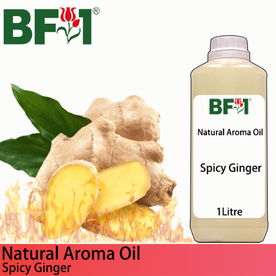 Natural Aroma Oil (AO) - Ginger - Spicy Ginger Aroma Oil  - 1L