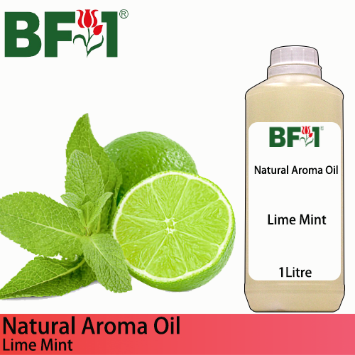 Natural Aroma Oil (AO) - Mint - Lime Mint Aroma Oil  - 1L