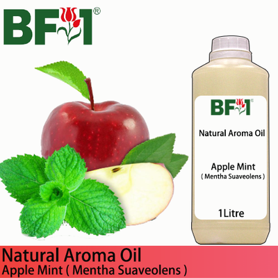 Natural Aroma Oil (AO) - Mint - Apple Mint ( Mentha Suaveolens ) Aroma Oil  - 1L