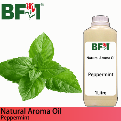 Natural Aroma Oil (AO) - Mint - Peppermint ( Mentha Piperita ) Aroma Oil  - 1L