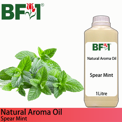 Natural Aroma Oil (AO) - Mint - Spear Mint Aroma Oil  - 1L