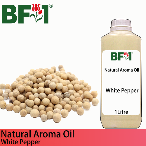 Natural Aroma Oil (AO) - Pepper - White Pepper Aroma Oil  - 1L