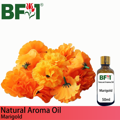 Natural Aroma Oil (AO) - Marigold Flower Aroma Oil  - 50ml