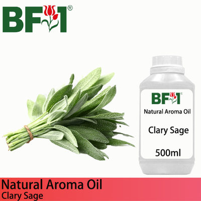 Natural Aroma Oil (AO) - Clary Sage Aroma Oil  - 500ml