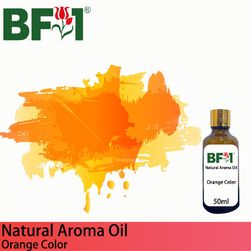 Natural Aroma Oil (AO) - Orange Color Aura Aroma Oil - 50ml