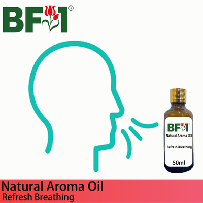 Natural Aroma Oil (AO) - Refresh Breathing Aura Aroma Oil - 50ml