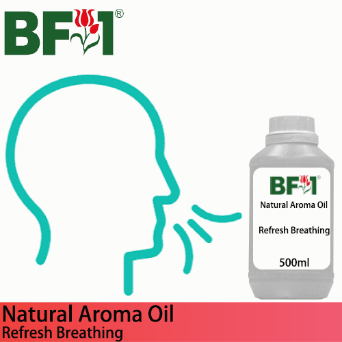 Natural Aroma Oil (AO) - Refresh Breathing Aura Aroma Oil - 500ml