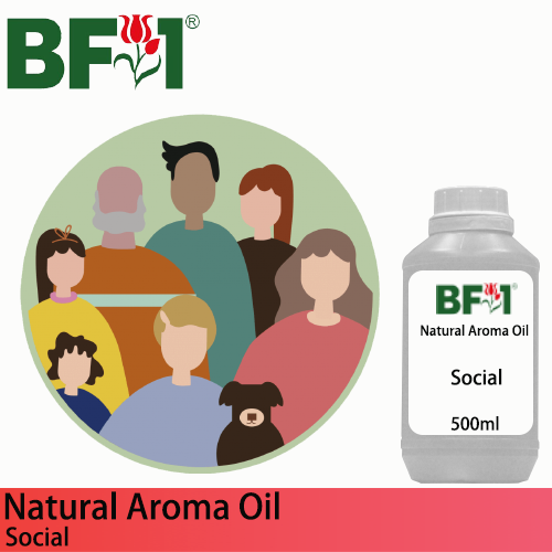 Natural Aroma Oil (AO) - Social Aura Aroma Oil - 500ml