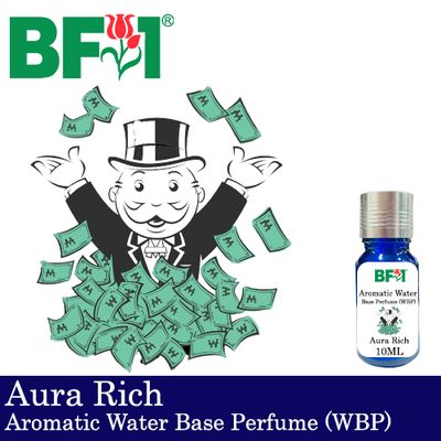 Aromatic Water Base Perfume (WBP) - Aura Rich - 10ml Diffuser Perfume
