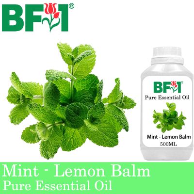 Pure Essential Oil (EO) - Mint - Lemon Balm ( Melissa Officinalis ) Essential Oil - 500ml