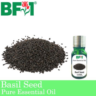 Pure Essential Oil (EO) - Basil Seed ( Ocimum Basilcum ) Essential Oil - 10ml