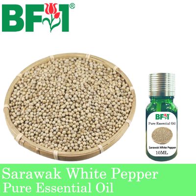 Pure Essential Oil (EO) - Pepper - Sarawak White Pepper Essential Oil - 10ml