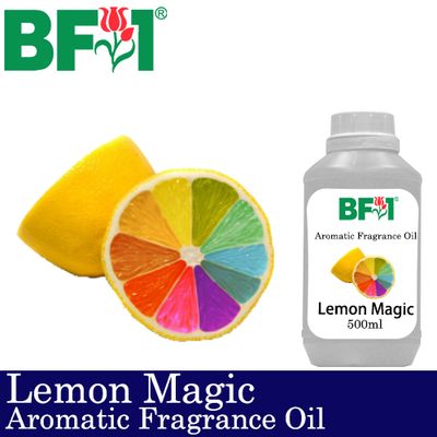 Aromatic Fragrance Oil (AFO) - Lemon Magic - 500ml Aromatic Fragrance Oil (AFO) - Lemon Magic - 500ml