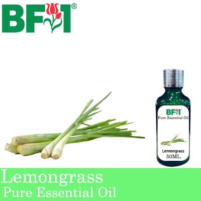 Pure Essential Oil (EO) - Lemongrass Essential Oil - 50ml