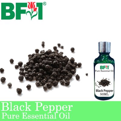 Pure Essential Oil (EO) - Pepper - Black Pepper Essential Oil - 50ml
