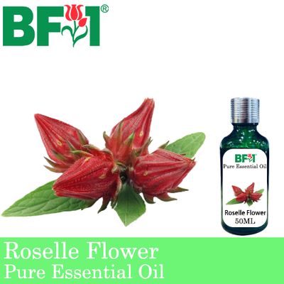 Pure Essential Oil (EO) - Roselle Flower Essential Oil - 50ml