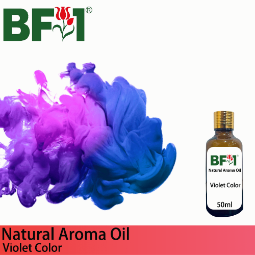 Natural Aroma Oil (AO) - Violet Color Aura Aroma Oil - 50ml