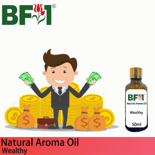 Natural Aroma Oil (AO) - Wealthy Aura Aroma Oil - 50ml