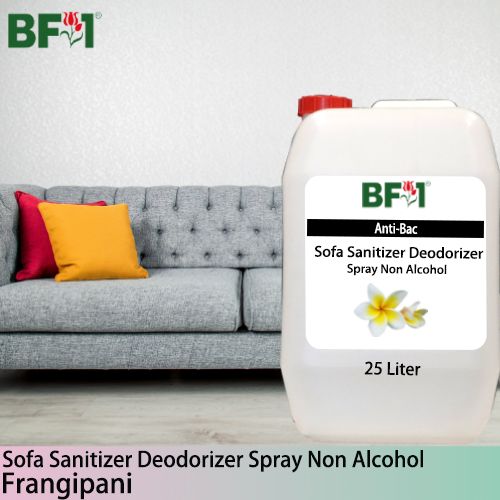 (ABSSD1) Frangipani Anti-Bac Sofa Sanitizer Deodorizer Spray - Non Alcohol - 25L (ABSSD1) Frangipani Anti-Bac Sofa Sanitizer Deodorizer Spray - Non Alcohol - 25L