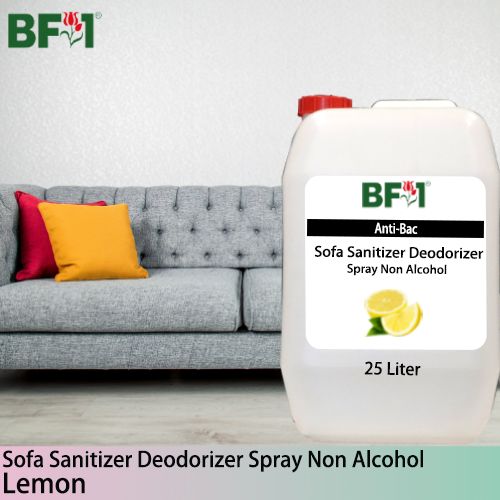 (ABSSD1) Lemon Anti-Bac Sofa Sanitizer Deodorizer Spray - Non Alcohol - 25L (ABSSD1) Lemon Anti-Bac Sofa Sanitizer Deodorizer Spray - Non Alcohol - 25L